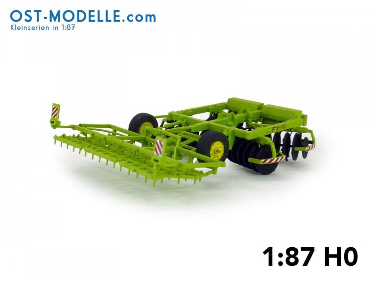 Preview: Scheibenegge Fortschritt B402 Transportstellung grün neu